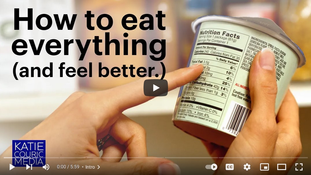 How to eat everything and feel better. The truth about additives and ultraprocesed foods on Katie Couric media